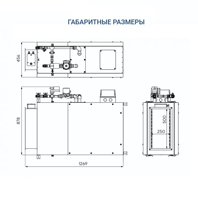 Приточная установка Turkov Capsule 2100 W 4R