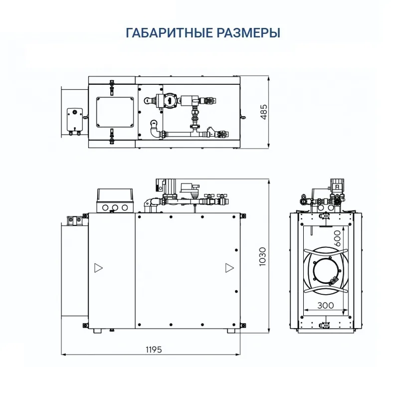 Приточная установка Turkov Capsule 3100 W 5R