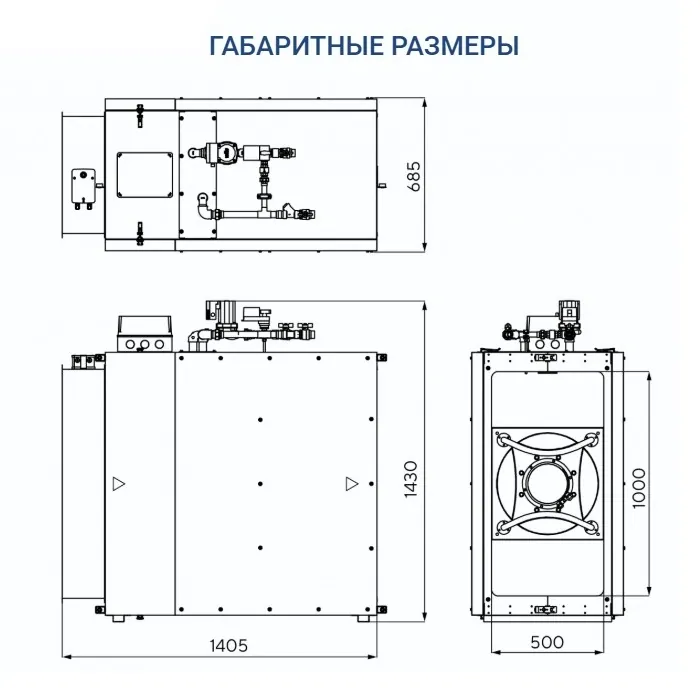 Приточная установка Turkov Capsule 9100 H W 4R