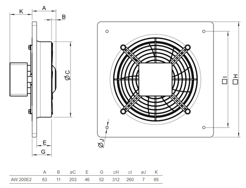 Изображение для товара Systemair AW 200E2 SILEO