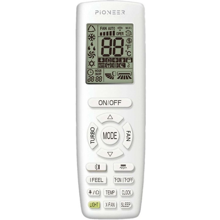 Настенный кондиционер Pioneer KFRI50LW / KORI50LW с зимним комплектом (-40)