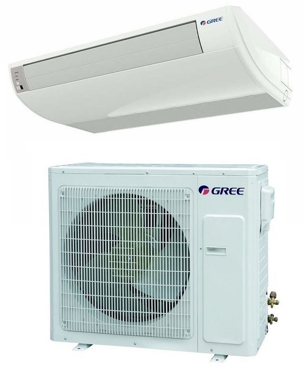 Напольно-потолочный кондиционер (сплит-система) Gree GU50ZD/A1-K / GU50W/A1-K