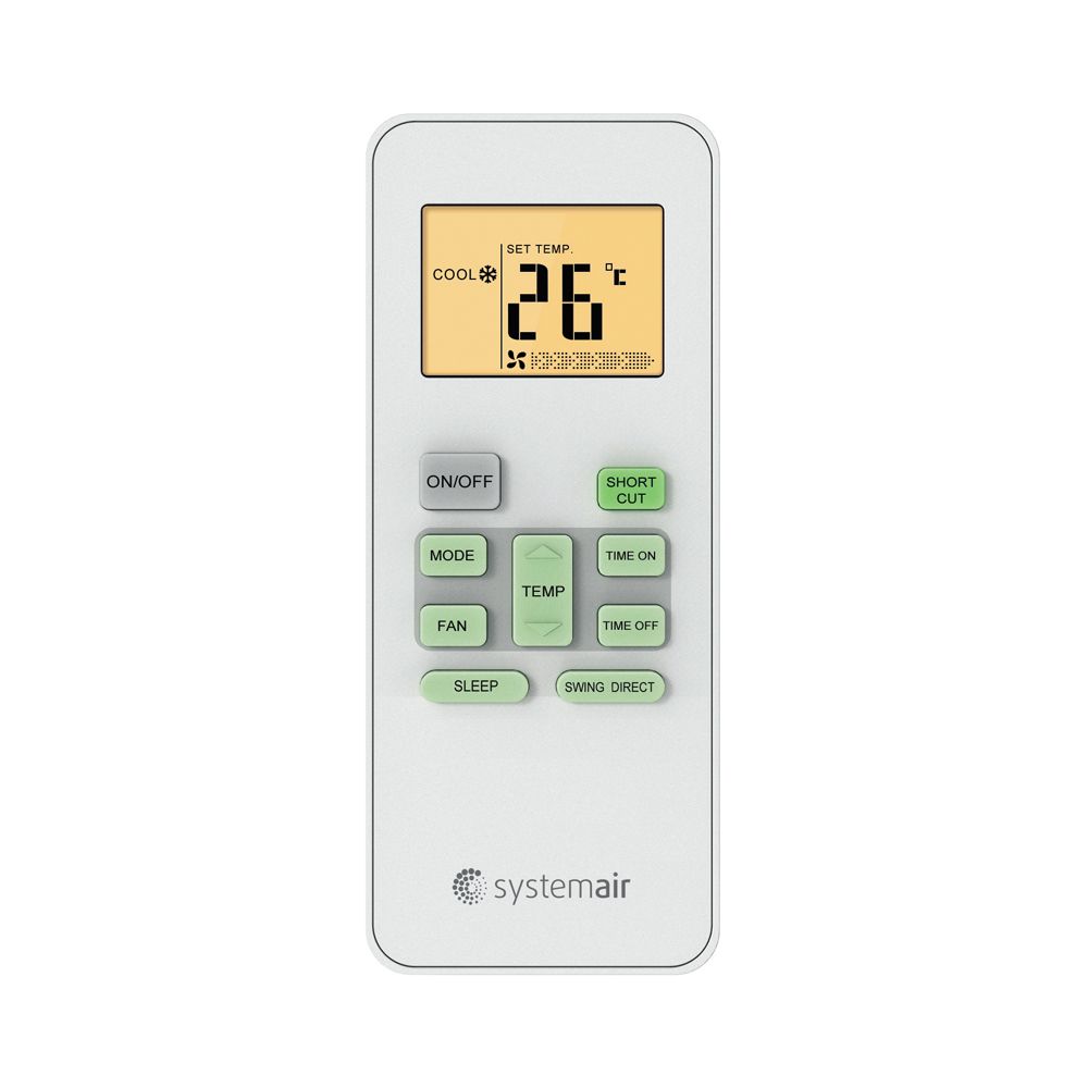 Инверторный настенный кондиционер (сплит-система) Systemair SYSPLIT WALL SMART 18 V2 EVO HP Q 