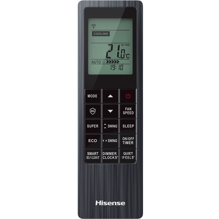 Настенный внутренний блок мультисплит-системы Hisense AMS-12UW4RVETG00(B) Wi-Fi
