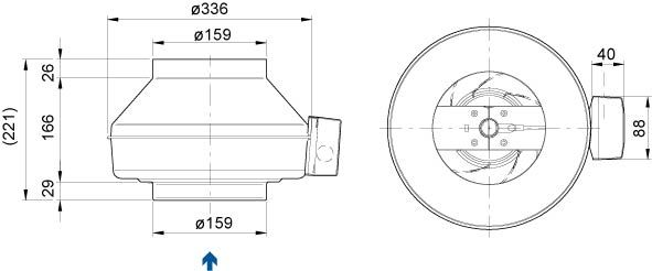 Изображение для товара Systemair K 160 XL sileo