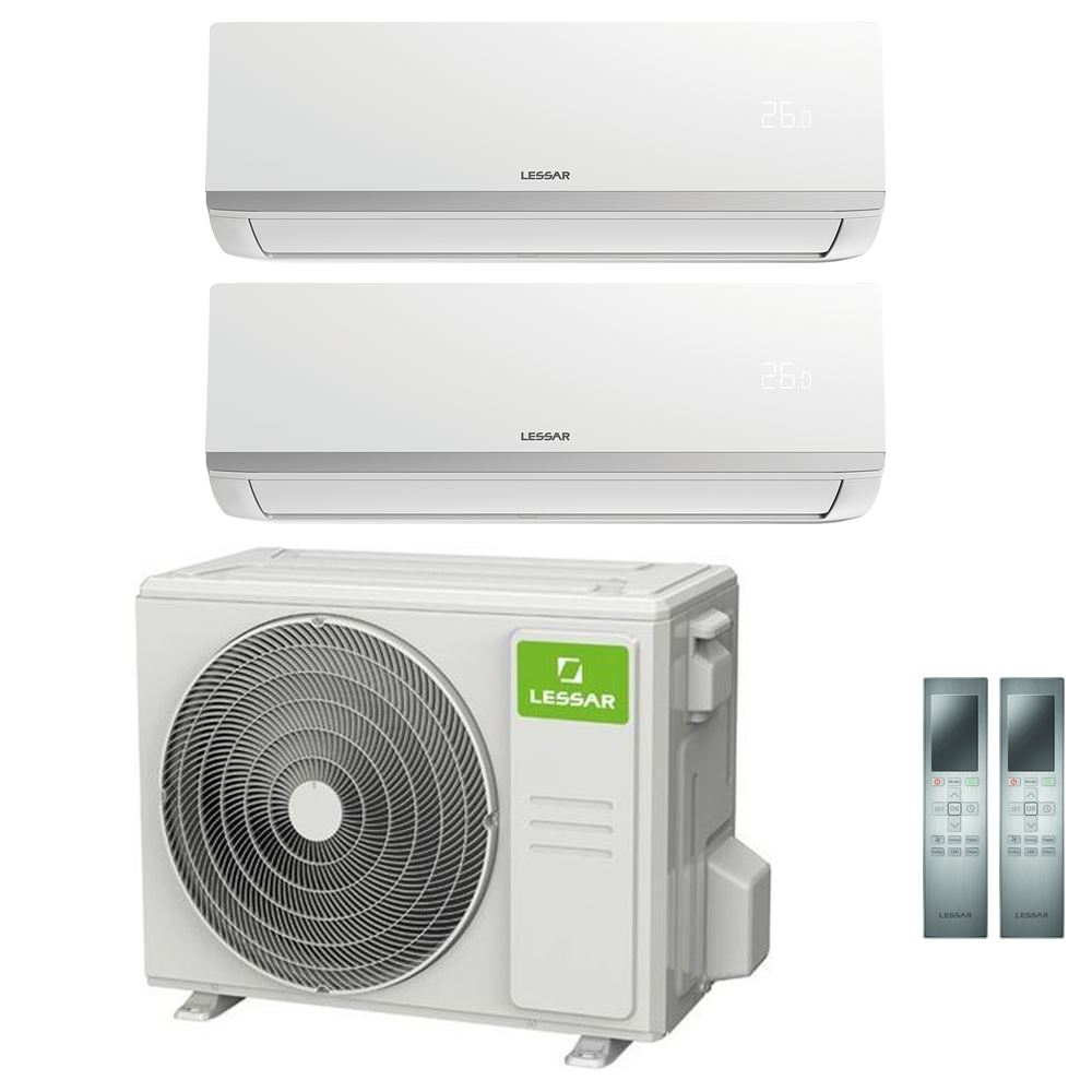 Изображение для товара Lessar LU-2HE18FVE2 / LS-MHE12KCE2 + LS-MHE09KCE2