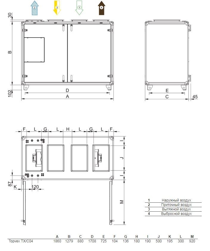 Изображение для товара Systemair Topvex TX/C04 EL-L
