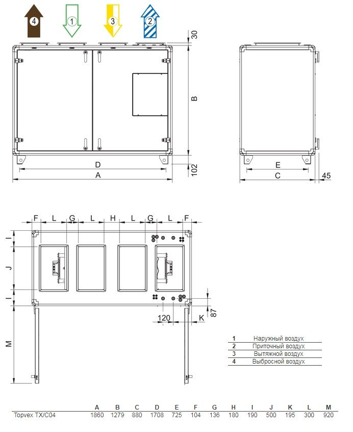 Изображение для товара Systemair Topvex TX/C04 EL-R