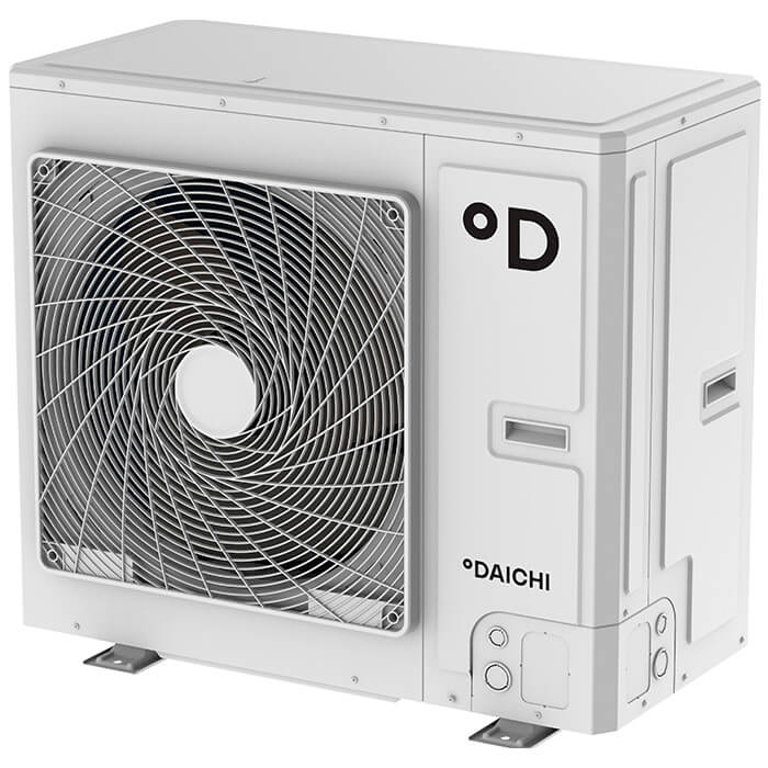 Инверторный кассетный кондиционер (сплит-система) Daichi DATA120ALCS1 / DFTA120ALS1 с зимним комплектом (-40)