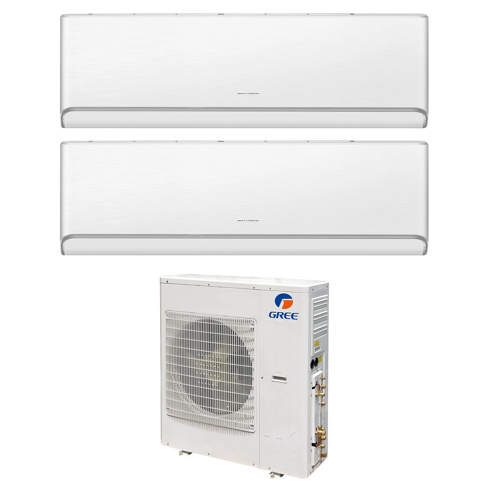 Изображение для товара Gree GWHD(21)NK6OO(LC)(LH) / GWH12AVCXD-K6DNA1A/I (white) + GWH09AVCXB-K6DNA1B/I (white)