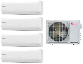 Мультисплит-система Pioneer KRMS07A + KRMS07A + KRMS09A + KRMS09A / 4MSHD28A