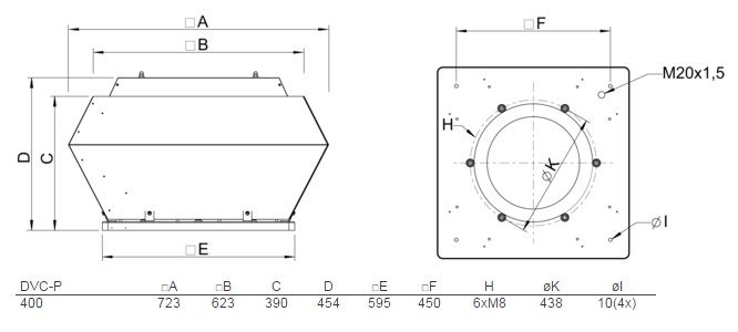 Изображение для товара Systemair DVC 400-P