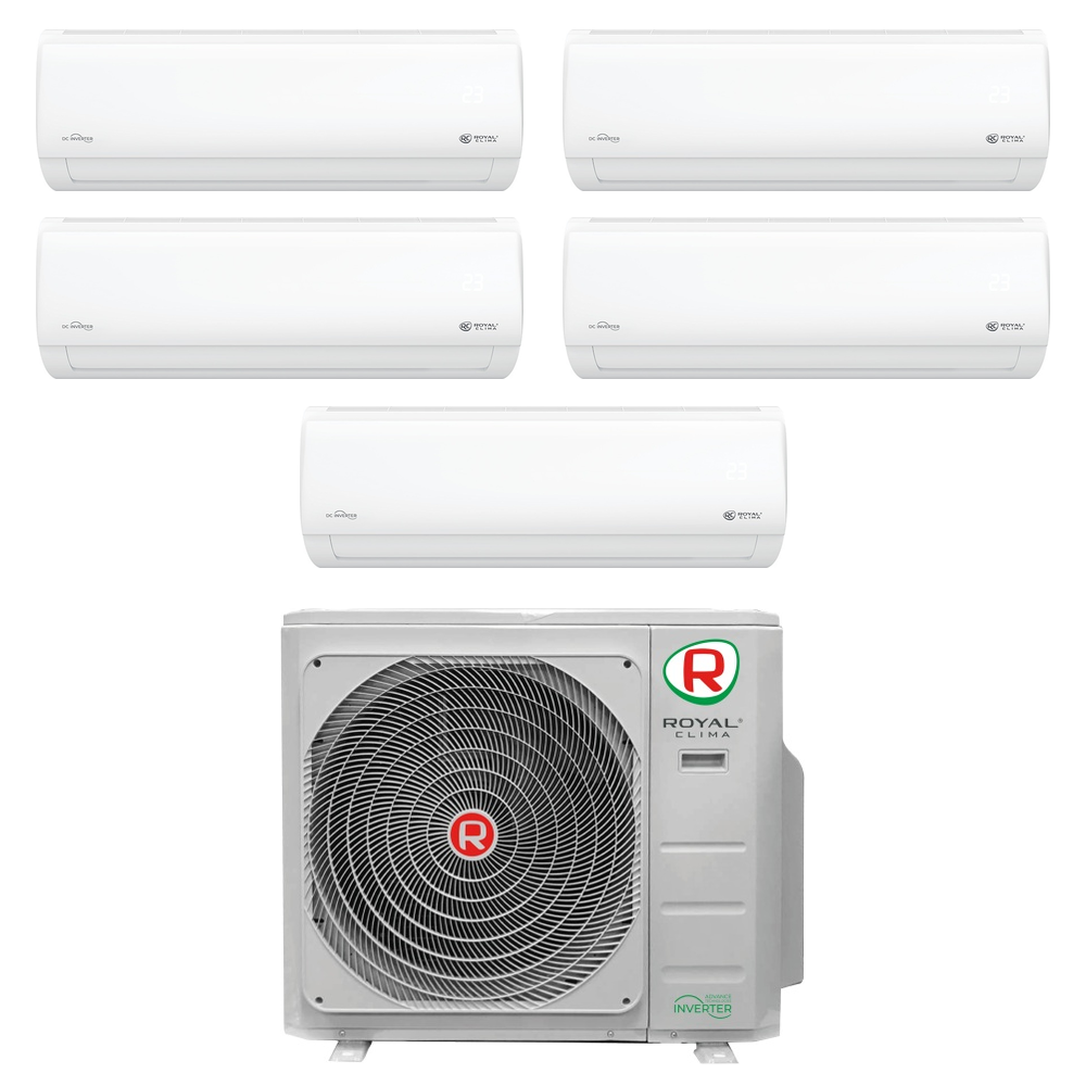 Изображение для товара Royal Clima 5RMH-42HN/OUT / RCI-TMH09HNx5
