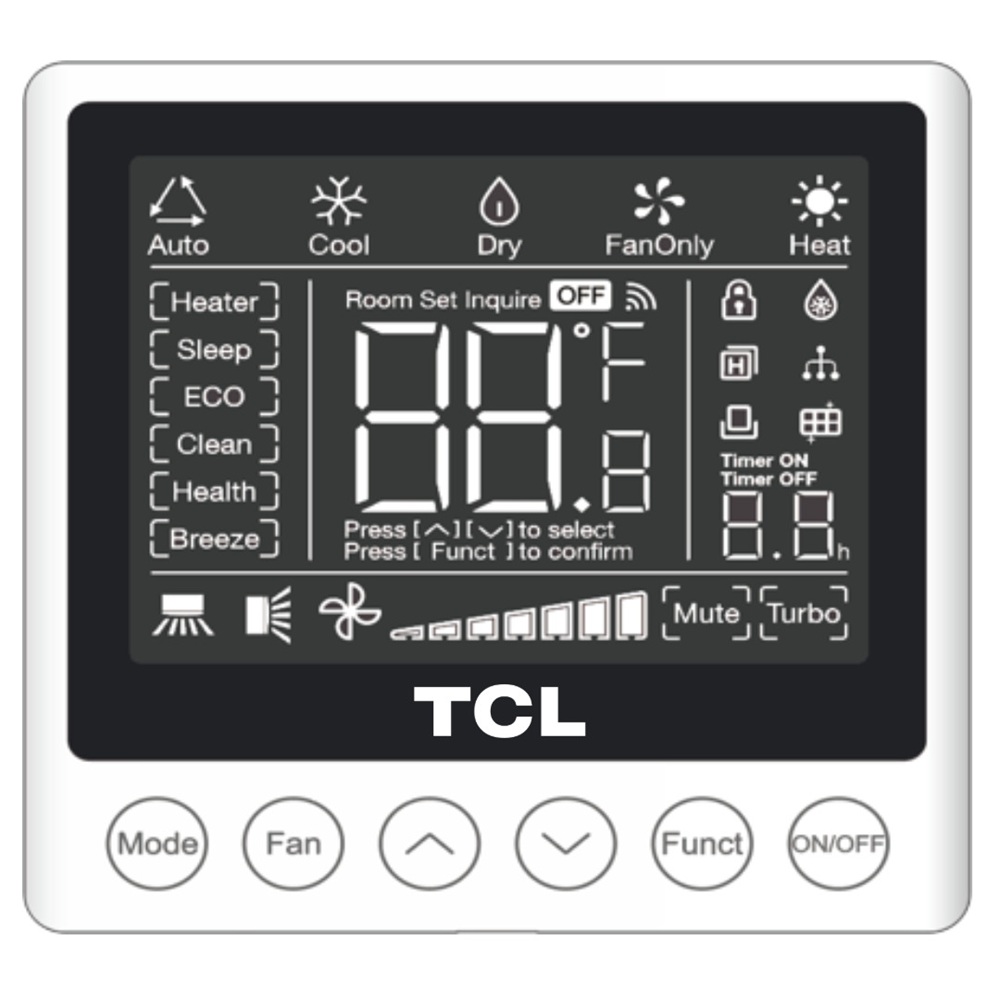 Инверторный канальный кондиционер (сплит-система) TCL TCC-36D1HWH/DVI(05) / TCC-36HH/DVO(05)