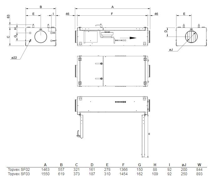 Изображение для товара Systemair Topvex SF03 EL 7,7kW