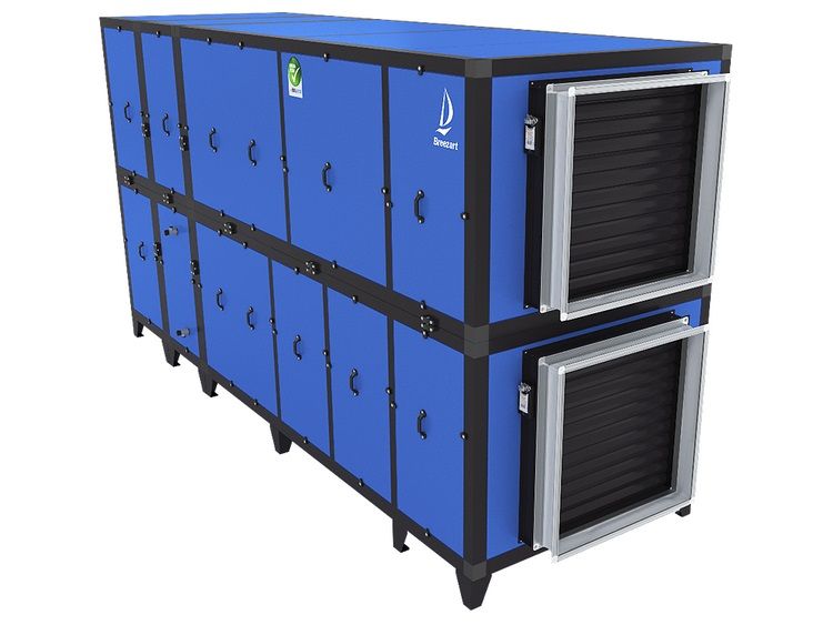 Приточно-вытяжная установка с рекуператором Breezart 16000-C Aqua Pool RP