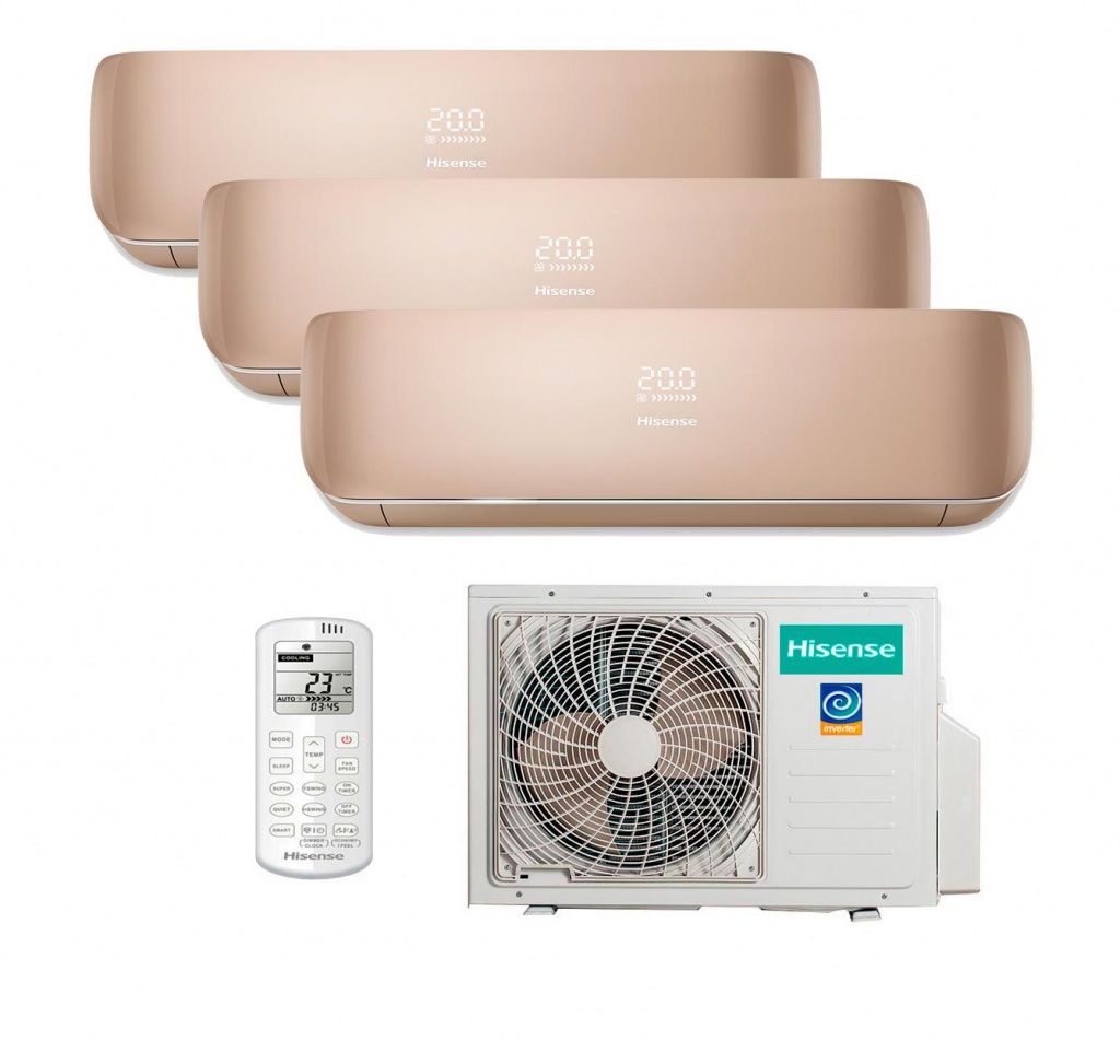 Мульти-сплит-система Hisense AMW3-24U4SZD / AMS-09UR4SVETG67(C)x3