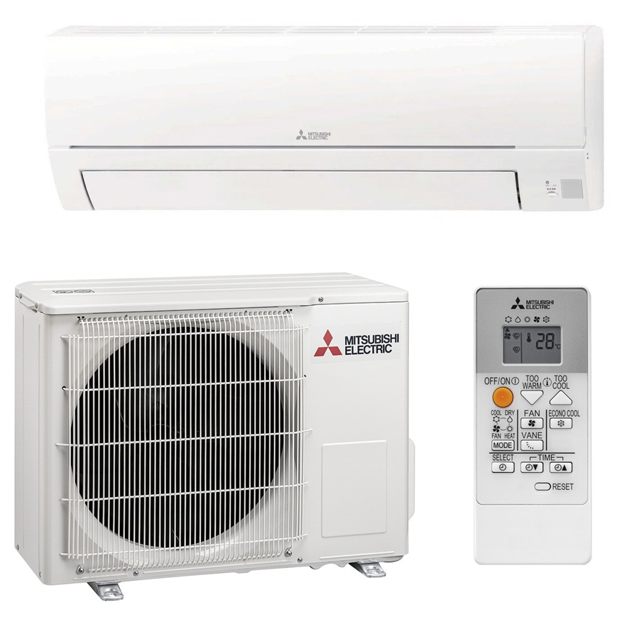 Инверторный настенный кондиционер (сплит-система) Mitsubishi Electric MSZ-HR25VFK / MUZ-HR25VF