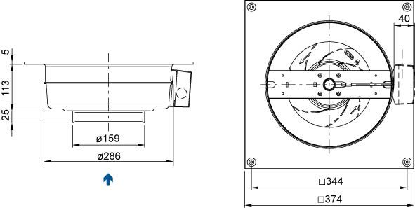 Изображение для товара Systemair KV 160 M sileo