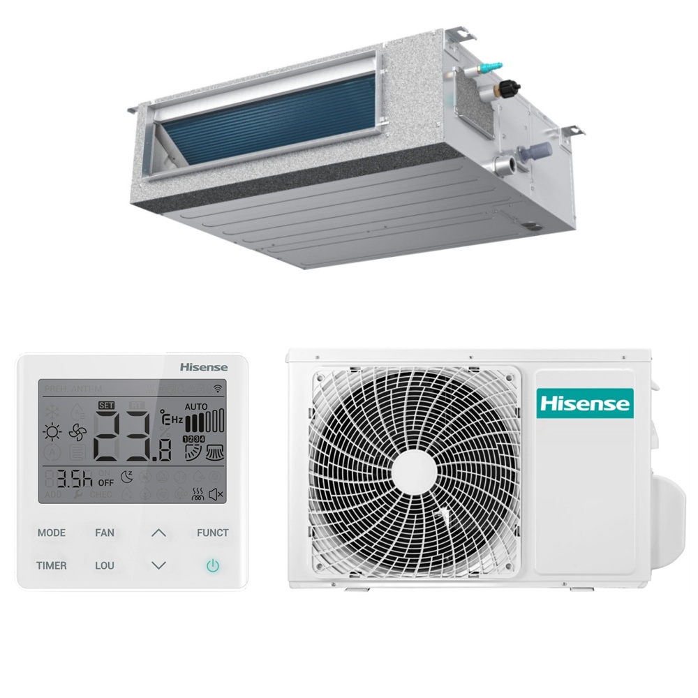 Канальный кондиционер (сплит-система) Hisense AUD-48HX4REM2 / AUW-48H6RQ2