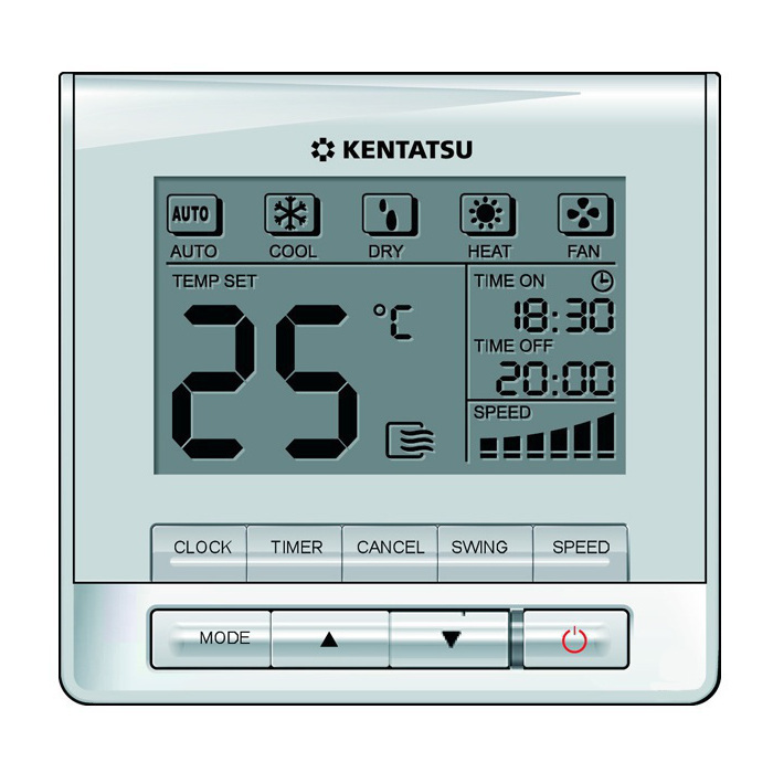 Кассетный кондиционер (сплит-система) Kentatsu KSVR105HFAN3 / KSUT105HFAN3