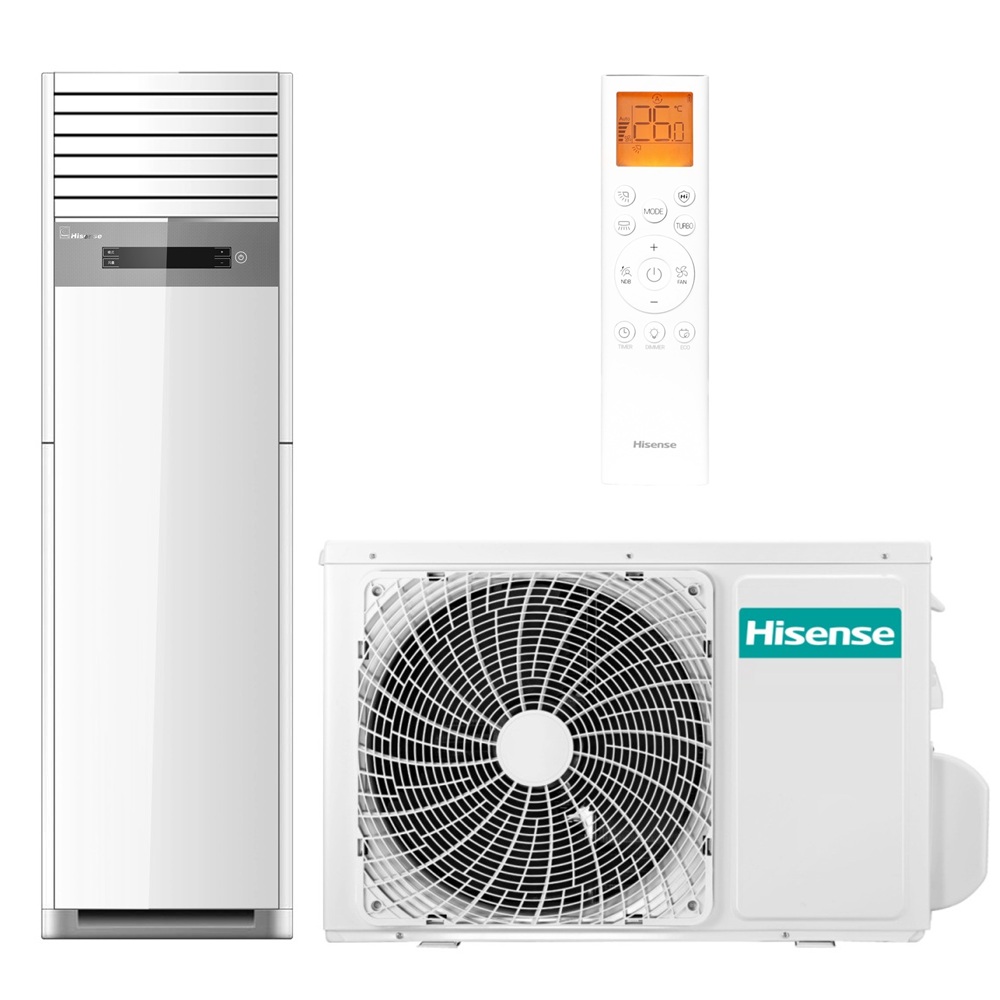 Колонный кондиционер (сплит-система) Hisense AUF-48ER4RM2 / AUW-48H6RQ2