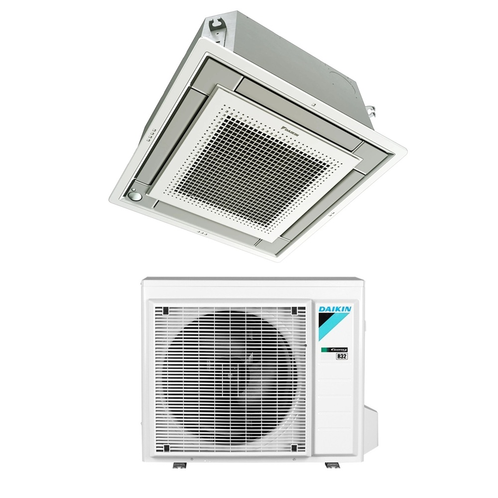 Инверторный кассетный кондиционер (сплит-система) Daikin FFA35A9 / RXM35A