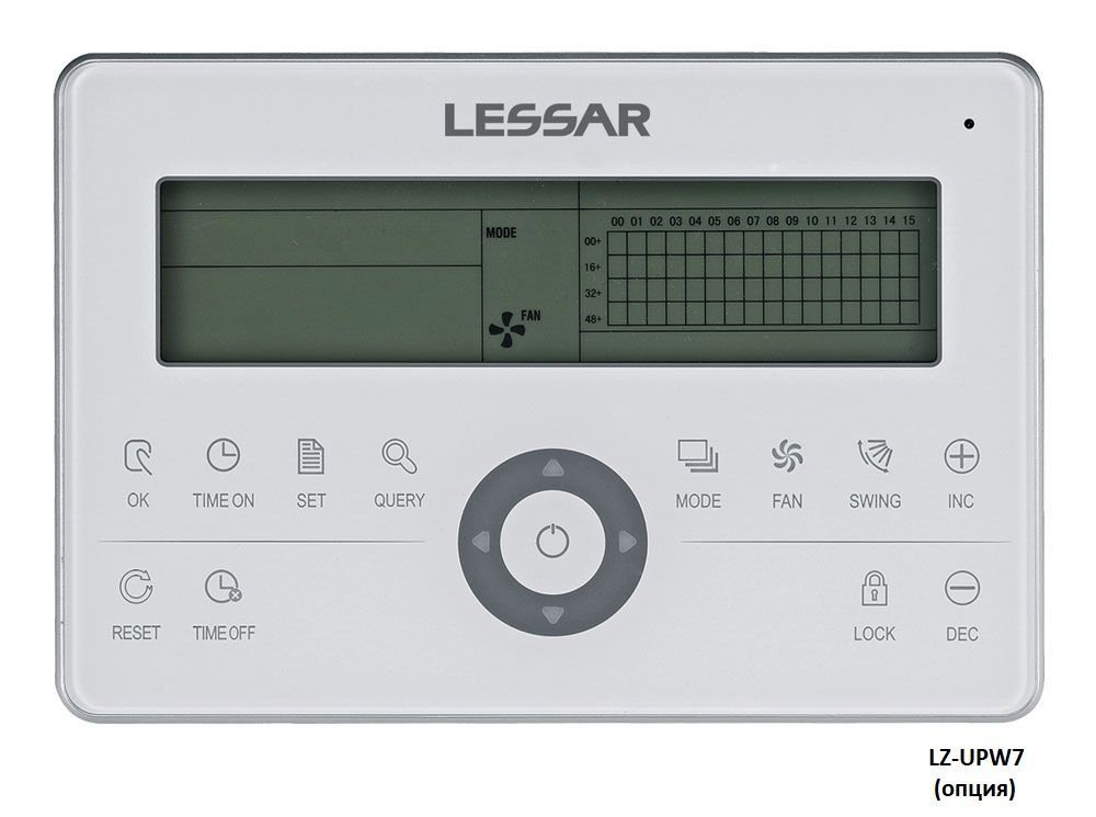 Канальный фанкойл (двухтрубный) Lessar LSF-800DD22H