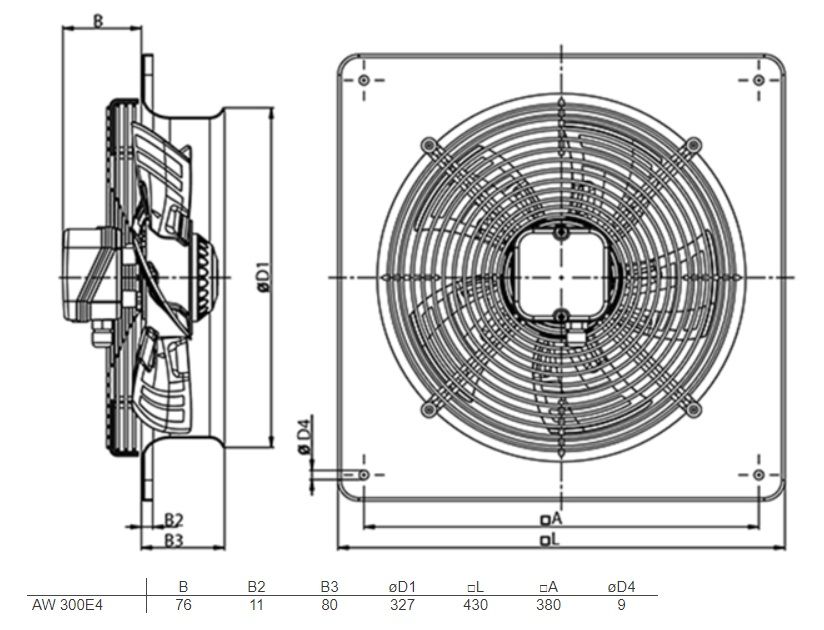 Изображение для товара Systemair AW 300E4 SILEO