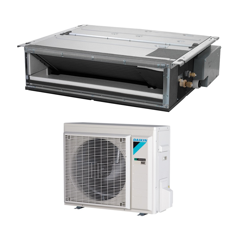 Инверторный канальный кондиционер (сплит-система) Daikin FDXM60F9 / RZAG60B с зимним комплектом (-40)