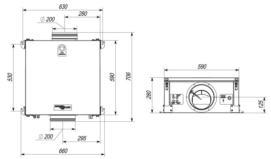 Изображение для товара VentMachine Колибри-700 EC GTC