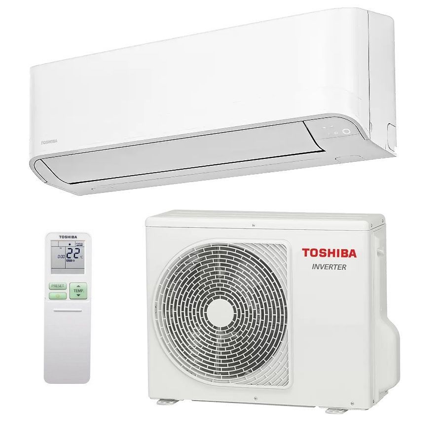 Инверторный настенный кондиционер (сплит-система) Toshiba RAS-18CKVG-E / RAS-18CAVG-E