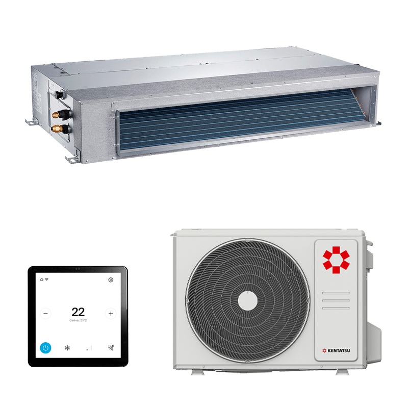 Инверторный канальный кондиционер (сплит-система) Kentatsu KSMB70HZRN1W / KSUNB70HZRN1
