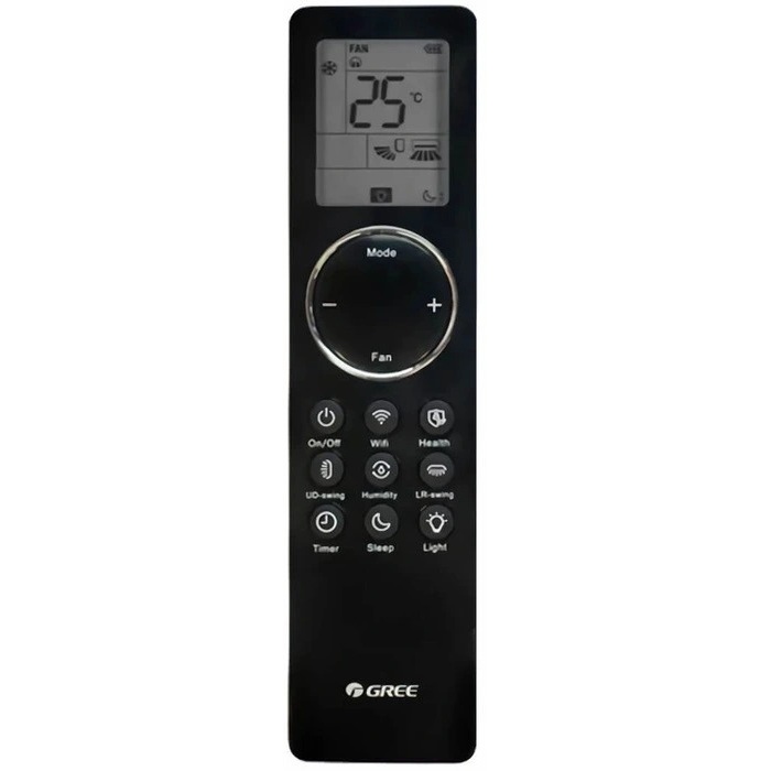 Настенный внутренний блок мульти-сплит-системы Gree GWH12AVCXD-K6DNA1A/I (black) + GR-3-ZB-S