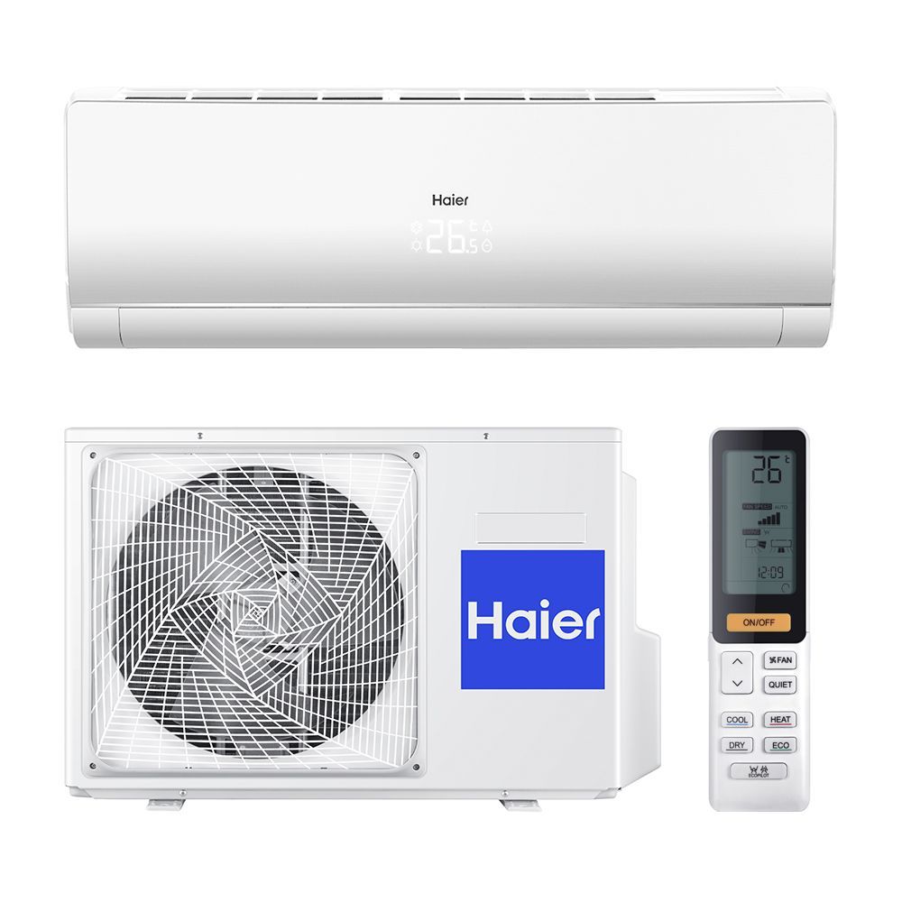 Инверторный настенный кондиционер (сплит-система) Haier AS09NS6ERA-W / 1U09BS3ERA Wi-Fi