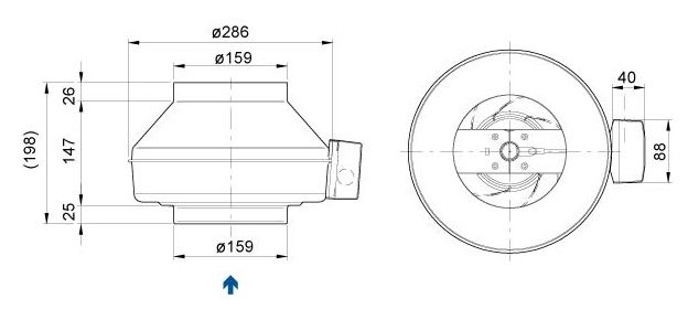 Изображение для товара Systemair K 160 M sileo