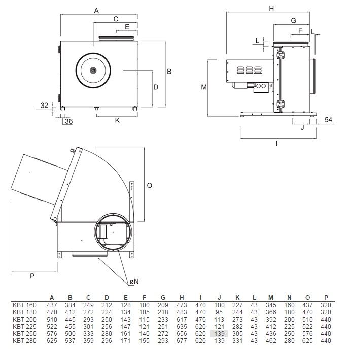 Изображение для товара Systemair KBT 160DV