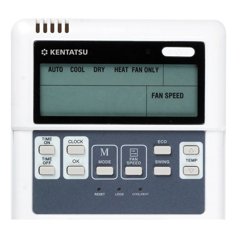 Инверторный кассетный кондиционер (сплит-система) Kentatsu KSVB70HZAN1/1 / KSUNB70HZAN1 с зимним комплектом (-40)