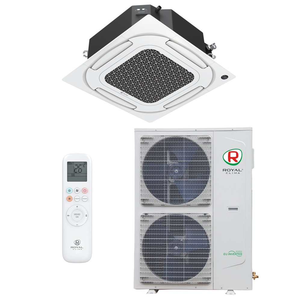 Кассетный кондиционер (сплит-система) Royal Clima CO-4C 48HNFI / CO-E 48HNDI