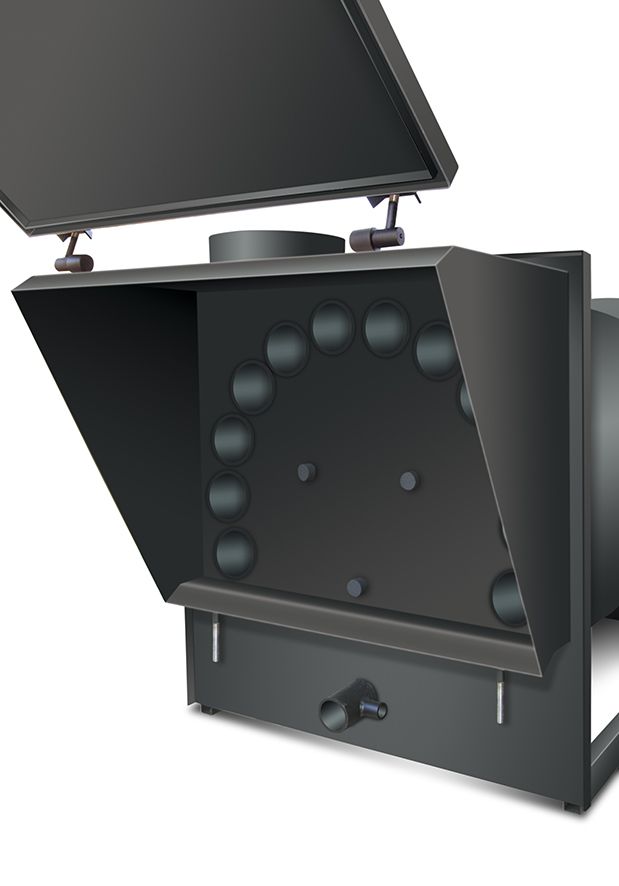 Жидкотопливный котел DanVex B-150 с горелкой
