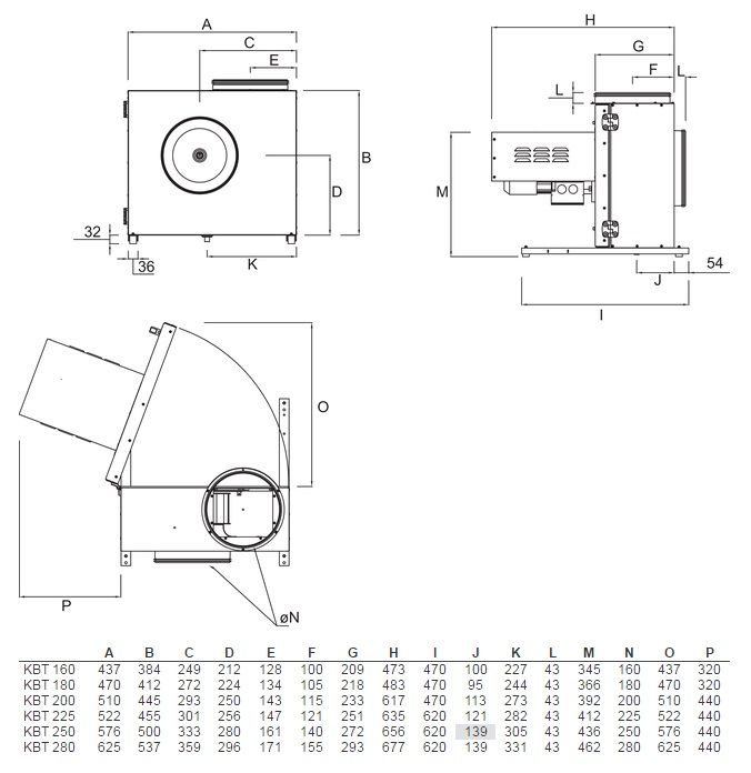 Изображение для товара Systemair KBT 180E4