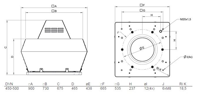 Изображение для товара Systemair DVN 450EC