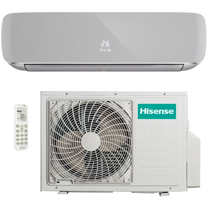 Инверторный настенный кондиционер (сплит-система) Hisense AS-10UW4RVETG01(S) Wi-Fi