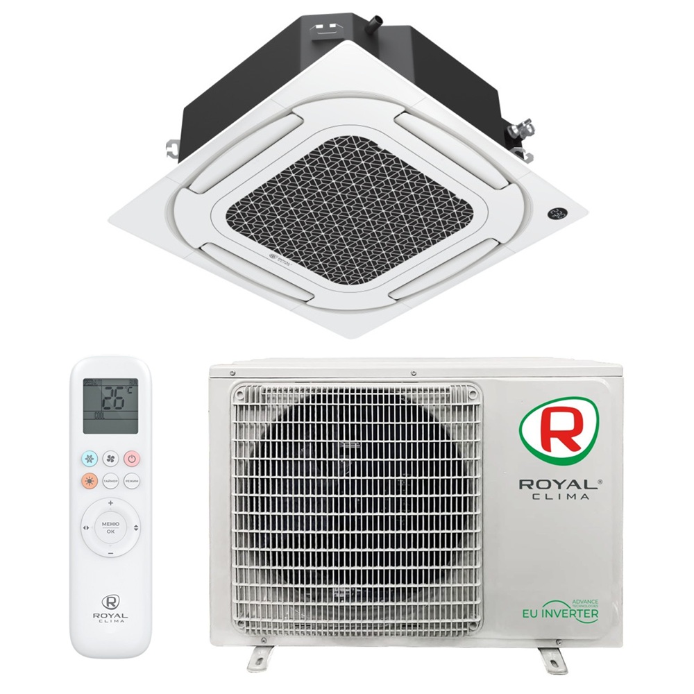 Кассетный кондиционер (сплит-система) Royal Clima CO-4C 36HNFI / CO-E 36HNDI
