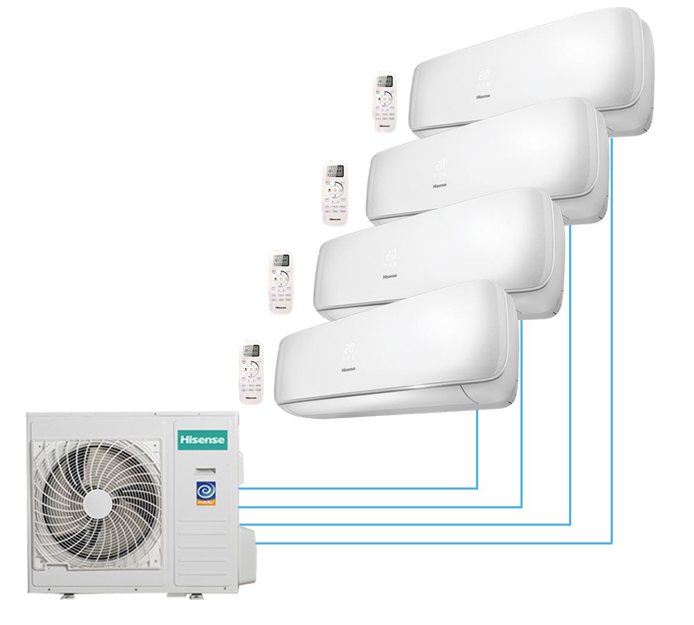 Мульти-сплит-система Hisense AMW-42U4SE / AMS-12UR4SVETG67x4