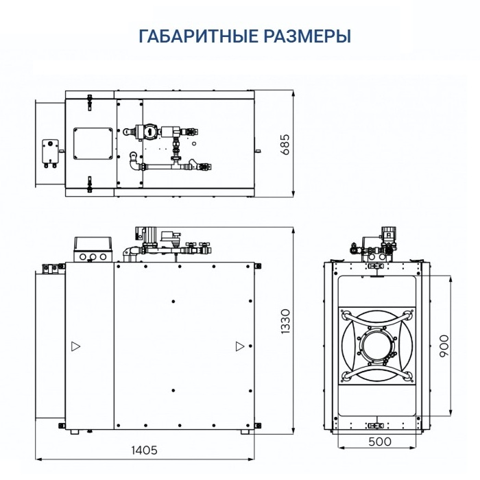 Приточная установка Turkov Capsule 8100 W 5R