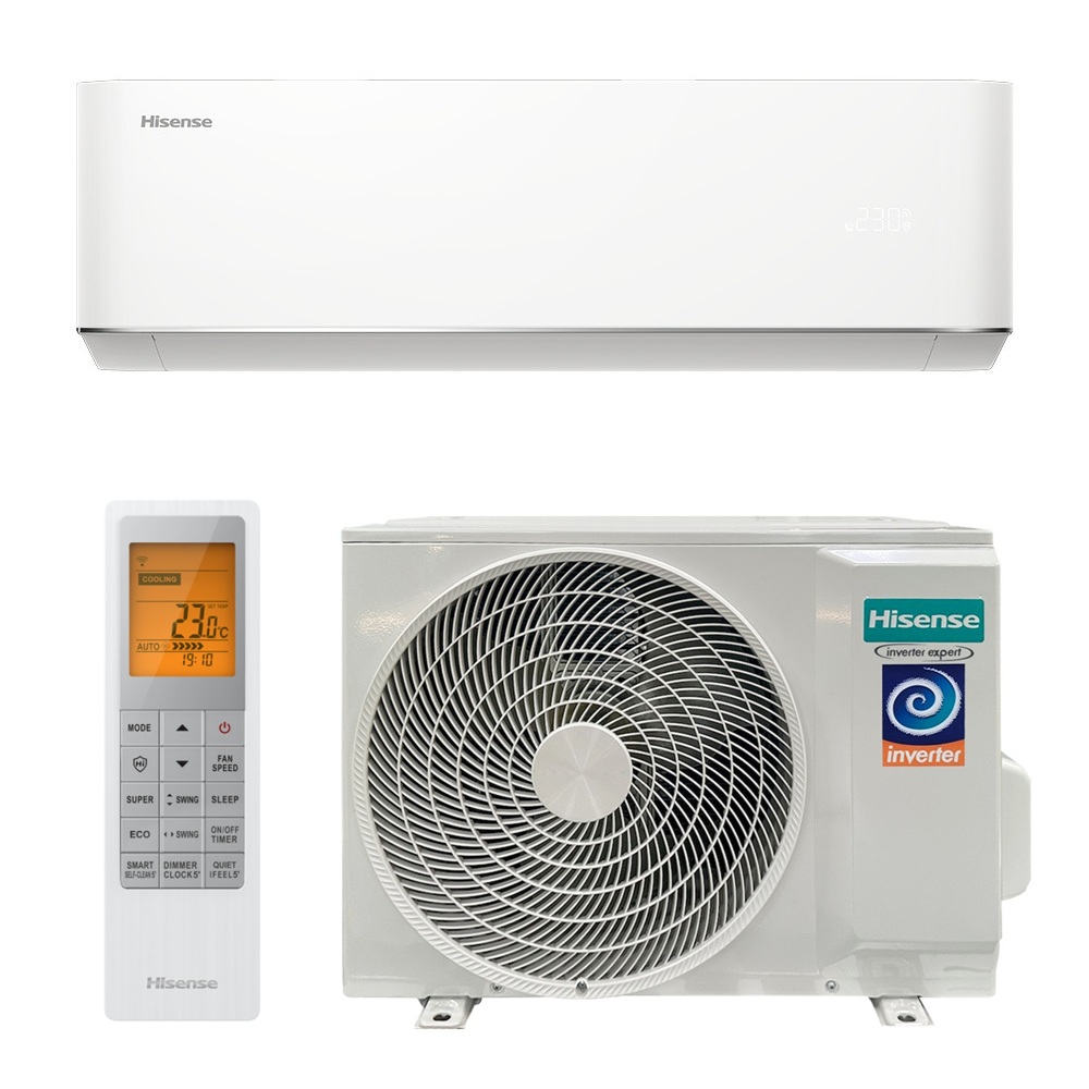Инверторный настенный кондиционер (сплит-система) Hisense AS-13UW4RLCHC00
