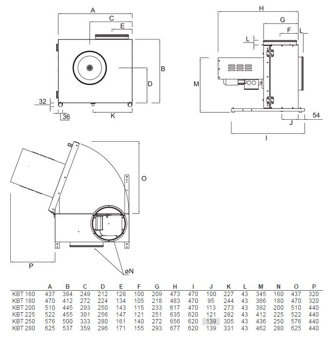 Изображение для товара Systemair KBT 160EC