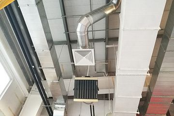 Вентиляция и отопление авторемонтного цеха, фото №4