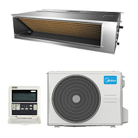 Инверторный канальный кондиционер (сплит-система) Midea MTI-36HWFNXP(GA) / MOD30U-36HFN8-R(GA)